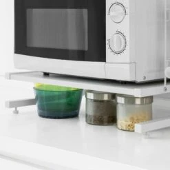 Étagère Micro Ondes FRG092-W -GourmetHome Soldes Magasin 003f65b618f548aa98af7ad68baada25