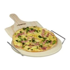 Pierre à Pizza Ronde Cuisson Four -GourmetHome Soldes Magasin 0096cb8837da4f1ea124a2728dcdd372