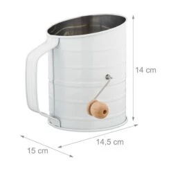 2x Passoires à Farine Avec Manivelle -GourmetHome Soldes Magasin 026c1ef5b3b9400d9a097206fea8d54b