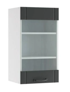 Meuble Haut Vitré Fame Anthracite