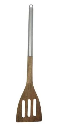 Spatule De Cuisine Ajourée D'acacia