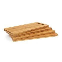 Lot De 4 Planches à Découper Bambou -GourmetHome Soldes Magasin 0a6b3cf48d1942d181143293ea268401