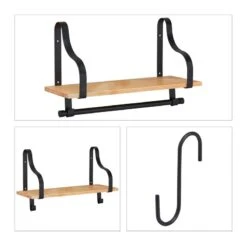 Étagère Murale Cuisine Avec Crochets 15 Étagère Murale Cuisine Avec Crochets -GourmetHome Soldes Magasin 0aa57c1f677e4f98876526689ef74515