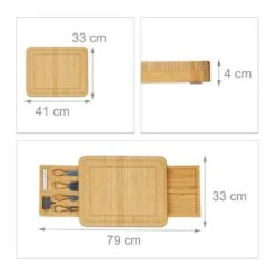 Plateau Fromage Bambou Lot 9 Accessoires -GourmetHome Soldes Magasin 0ce864e914584af7ba653a1dfbf0eef1
