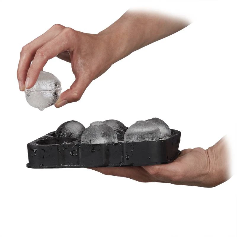 3x Bacs à Glaçons En Forme De Boule 6 3x Bacs à Glaçons En Forme De Boule – Image 6