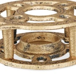 Chauffe-théière En Fonte Aspect Bronze -GourmetHome Soldes Magasin 0dda85f7f49b4824aa042991d9a70ea8