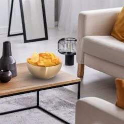 Saladier Vert-doré En Lot De 2 -GourmetHome Soldes Magasin 0e36ee94eab046bda2501fb00f16977f 1