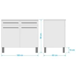 Meuble Bas Kavola -GourmetHome Soldes Magasin 1000190198 220128 160304000500 SKETCH DETAILS P000000001000190198 sketch