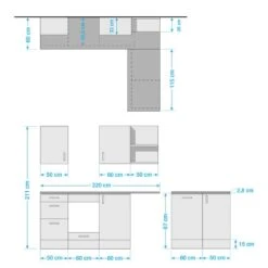 Cuisine D’angle Korkee I 15 Cuisine D’angle Korkee I -GourmetHome Soldes Magasin 1000201021 200221 17212500002 SKETCH DETAILS P000000001000201021 sketch