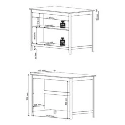 Îlot De Cuisine Rivery 35 Îlot De Cuisine Rivery -GourmetHome Soldes Magasin 1000218452 220505 500 SKETCH DETAILS P000000001000218452 sketch