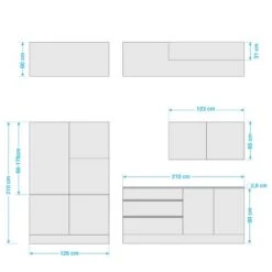 Cuisine équipée Sedlec 15 Cuisine équipée Sedlec -GourmetHome Soldes Magasin 1000219444 200728 14255900010 SKETCH DETAILS P000000001000219444 sketch