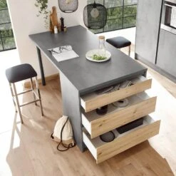 Îlot De Cuisine Sedlec 10 Îlot De Cuisine Sedlec -GourmetHome Soldes Magasin 1000243384 210420 06034500005 DETAILS P000000001000243384