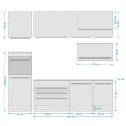 Cuisine équipée Pattburg II 37 Cuisine équipée Pattburg II -GourmetHome Soldes Magasin 1000243397 210608 07590600001 SKETCH DETAILS P000000001000243397 sketch