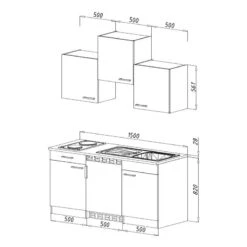 Cuisine Cano II -GourmetHome Soldes Magasin 1000262257 230609 500 SKETCH DETAILS P000000001000262257 sketch