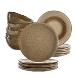 Leonardo Assiettes En Céramique Matera (18 élém.) 33 Leonardo Assiettes En Céramique Matera (18 élém.) -GourmetHome Soldes Magasin 1000263032 210607 13522300137 IMAGE P000000001000263032