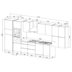 Cuisine équipée Melano VI (9 éléments) 27 Cuisine équipée Melano VI (9 éléments) -GourmetHome Soldes Magasin 1000269143 230609 500 SKETCH DETAILS P000000001000269143 sketch