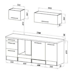 Cuisine Olivone II -GourmetHome Soldes Magasin 1000269146 230609 500 SKETCH DETAILS P000000001000269146 sketch