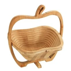 Wenko Corbeille à Fruits En Bambou Alvida