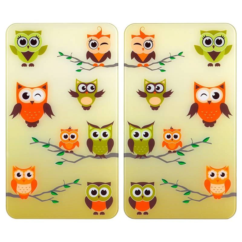 Wenko Couvre-plaques Chouettes (2 él.) 1 Wenko Couvre-plaques Chouettes (2 él.)