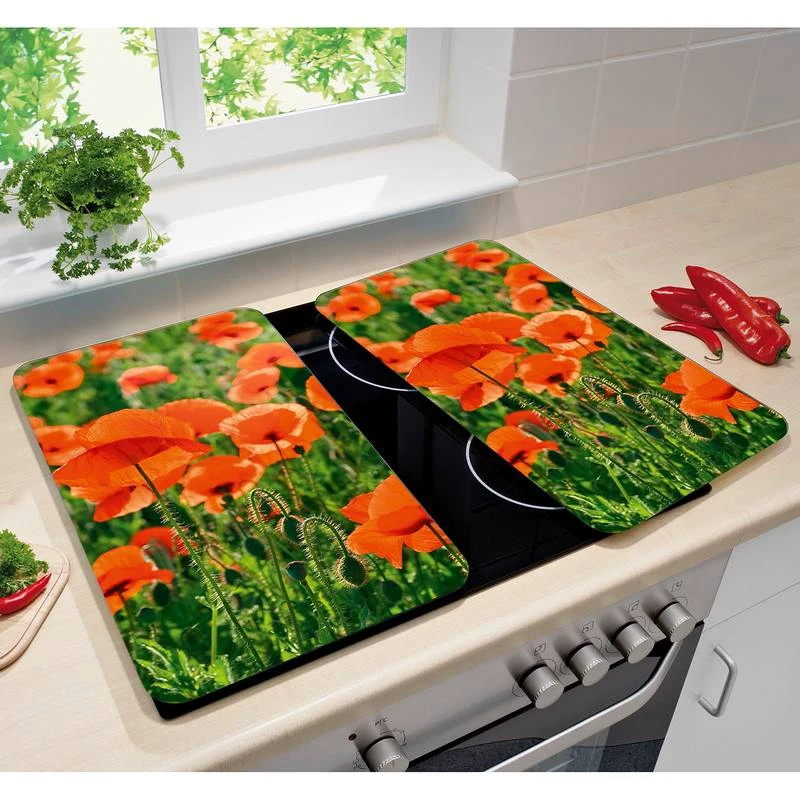 Wenko Couvre-plaques Champs (2 él.) 2 Wenko Couvre-plaques Champs (2 él.) – Image 2