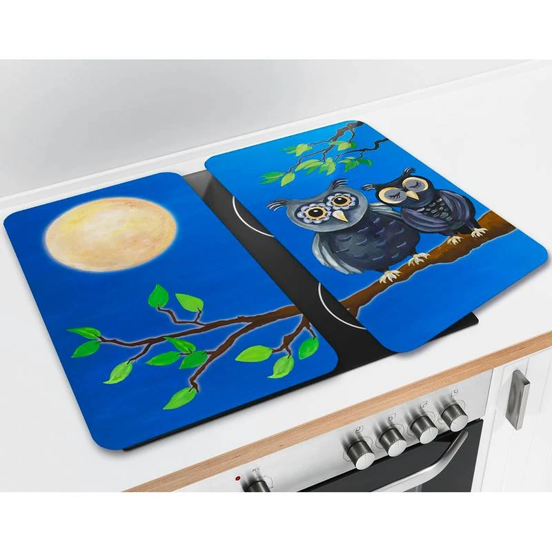 Wenko Couvre-plaques Chouette (2 él.) 3 Wenko Couvre-plaques Chouette (2 él.) – Image 3