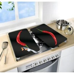 Wenko Couvre-plaques Peperoni (2 él.) 12 Wenko Couvre-plaques Peperoni (2 él.) -GourmetHome Soldes Magasin 1000274143 210618 14064500407 MOOD DETAILS P000000001000274143 mood