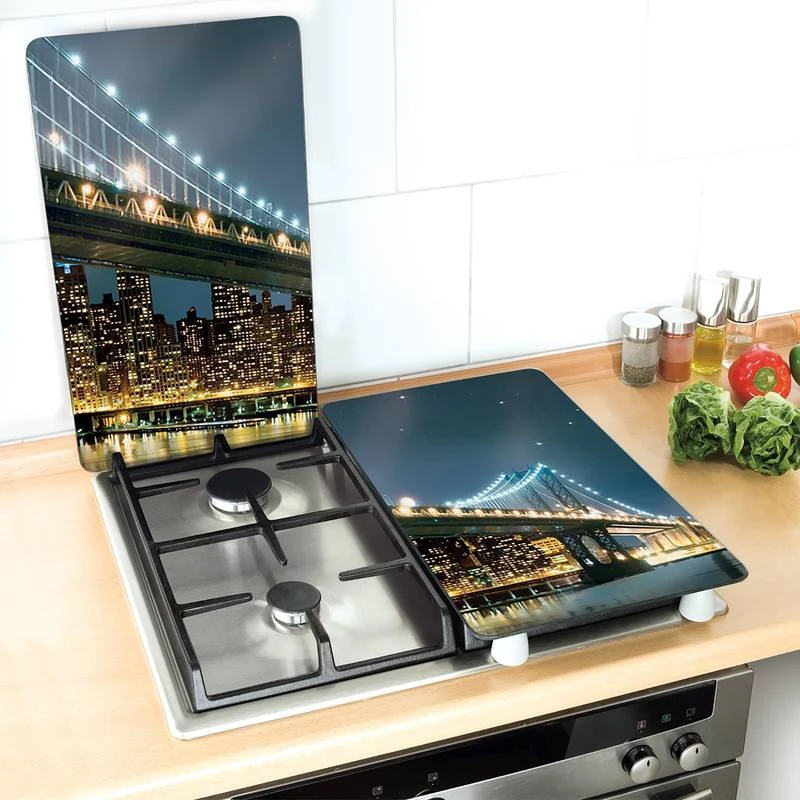 Wenko Couvre-plaques Bridge (2 él.) 2 Wenko Couvre-plaques Bridge (2 él.) – Image 2