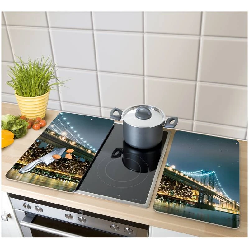 Wenko Couvre-plaques Bridge (2 él.) 4 Wenko Couvre-plaques Bridge (2 él.) – Image 4