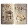 Wenko Couvre-plaques Bistro (2 él.)