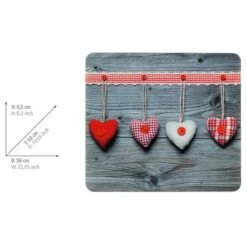 Wenko Couvre-plaques Cœurs -GourmetHome Soldes Magasin 1000274170 210618 14065600502 SKETCH DETAILS P000000001000274170 sketch
