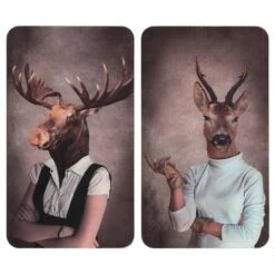 Wenko Couvre-plaques Human I (2 él.)