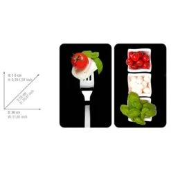 Wenko Couvre-plaques Caprese (2 él.) 9 Wenko Couvre-plaques Caprese (2 él.) -GourmetHome Soldes Magasin 1000274193 210618 14070200575 SKETCH DETAILS P000000001000274193 sketch