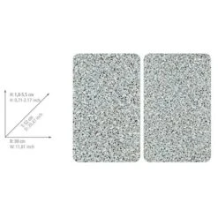 Wenko Couvre-plaques Granit (2 él.) -GourmetHome Soldes Magasin 1000274194 210618 14070300581 SKETCH DETAILS P000000001000274194 sketch