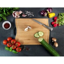 Wenko Planche à Découper Bambou Antidérapante -GourmetHome Soldes Magasin 1000274828 210618 14070400604 DETAILS P000000001000274828