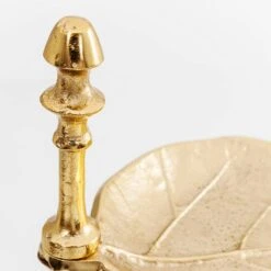 Présentoir à Gâteaux Leaf Gold 6 Présentoir à Gâteaux Leaf Gold -GourmetHome Soldes Magasin 1000277537 210707 09470200077 DETAILS P000000001000277537