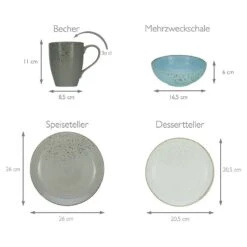 Service De Table Nature I (16 éléments) -GourmetHome Soldes Magasin 1000281590 230317 500 SKETCH DETAILS P000000001000281590 sketch