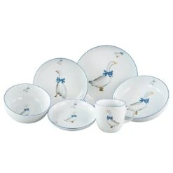 Service De Table GÄNSE GLÜCK (10 élém.)