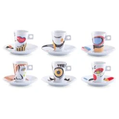 Service Espresso FACES, 12 Pièces -GourmetHome Soldes Magasin 1000282895 210813 06100200189 IMAGE P000000001000282895