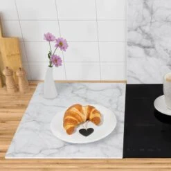 Protège-plaque De Cuisson Bianco Carrara 13 Protège-plaque De Cuisson Bianco Carrara -GourmetHome Soldes Magasin 1000295102 210930 155325000138 DETAILS P000000001000295102