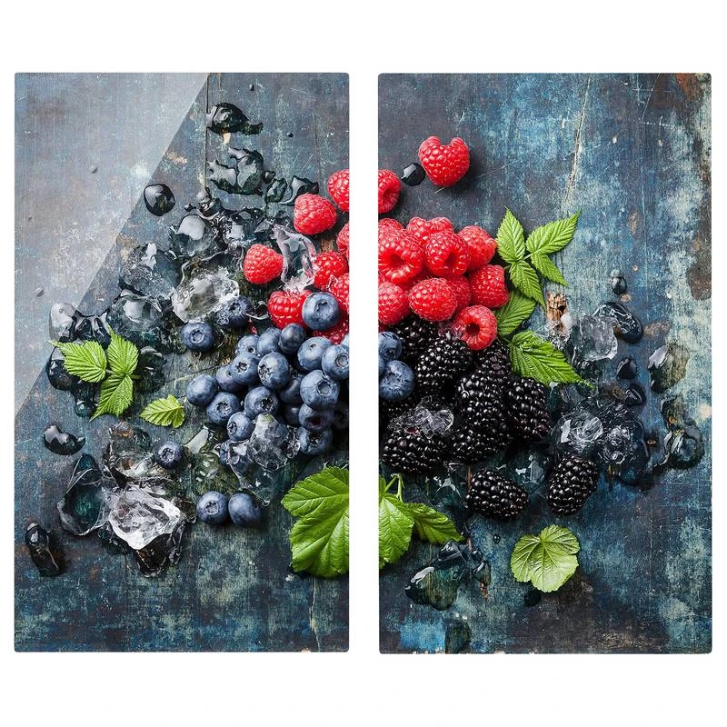 Protège-plaque De Cuisson Fruits Rouges 1 Protège-plaque De Cuisson Fruits Rouges