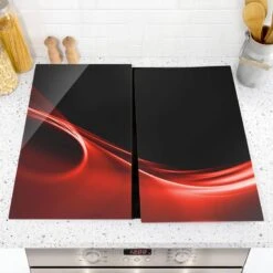 Protège-plaque De Cuisson Red Wave -GourmetHome Soldes Magasin 1000295128 210930 15532900272 MOOD DETAILS P000000001000295128 mood