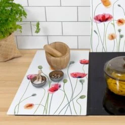 Protège-plaque De Cuisson Coquelicots 13 Protège-plaque De Cuisson Coquelicots -GourmetHome Soldes Magasin 1000295160 210930 15533500539 DETAILS P000000001000295160