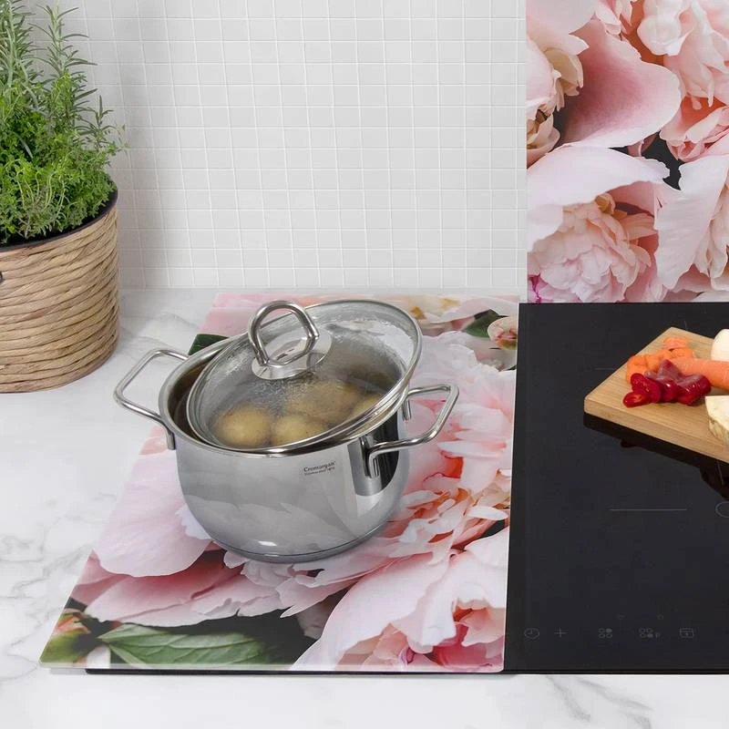 Protège-plaque De Cuisson Pivoines 6 Protège-plaque De Cuisson Pivoines – Image 6