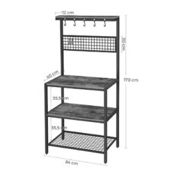 Étagère De Cuisine Jamban I 14 Étagère De Cuisine Jamban I -GourmetHome Soldes Magasin 1000329448 220203 151728000500 SKETCH DETAILS P000000001000329448 sketch