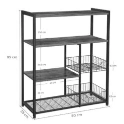Étagère De Cuisine Jamban IV 14 Étagère De Cuisine Jamban IV -GourmetHome Soldes Magasin 1000329449 220203 15172900500 SKETCH DETAILS P000000001000329449 sketch