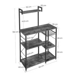 Étagère De Cuisine Jamban II 25 Étagère De Cuisine Jamban II -GourmetHome Soldes Magasin 1000329451 220203 15173100500 SKETCH DETAILS P000000001000329451 sketch