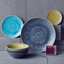 Assiettes SUMATRA II (lot De 4) 22 Assiettes SUMATRA II (lot De 4) -GourmetHome Soldes Magasin 1000331118 220218 021 MOOD DETAILS P000000001000331118 mood