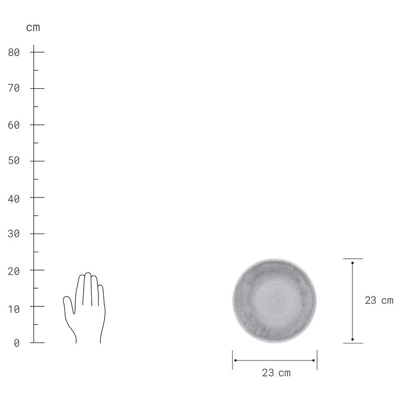 Assiettes à Dessert ATLANTIS (lot De 4) 17 Assiettes à Dessert ATLANTIS (lot De 4) – Image 17