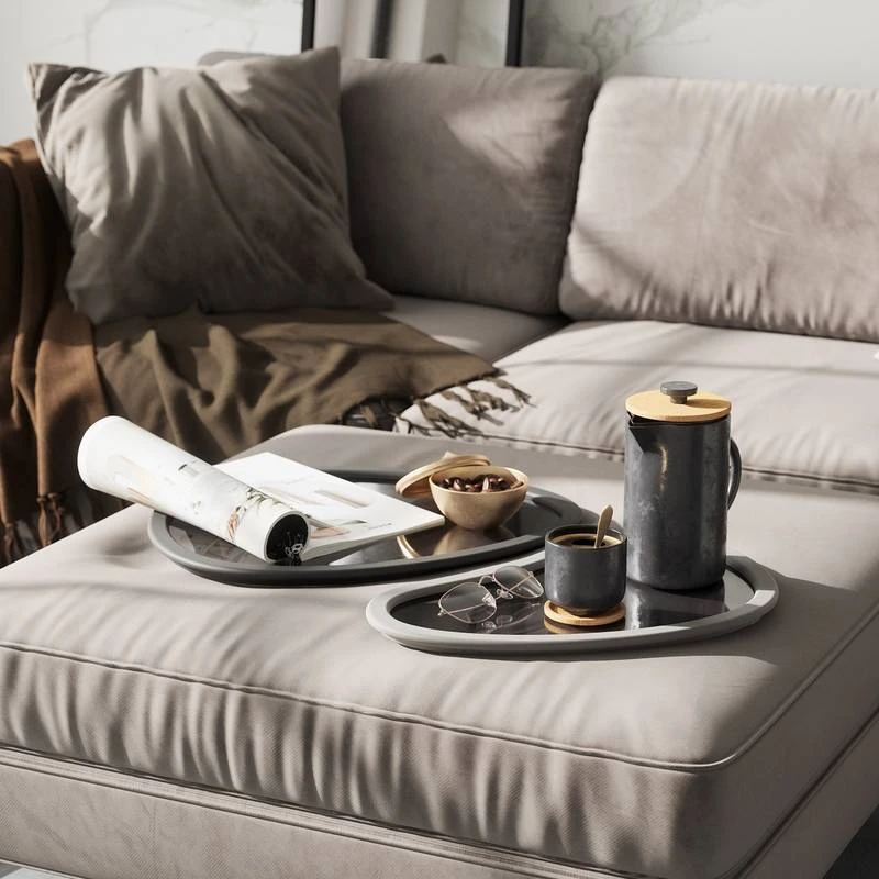 Umbra Lot De 2 Plateaux Hub 9 Umbra Lot De 2 Plateaux Hub – Image 9