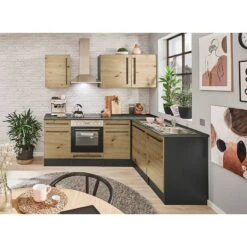 Cuisine équipée D’angle Pattburg 8 Cuisine équipée D’angle Pattburg -GourmetHome Soldes Magasin 1000370681 221221 021 MOOD DETAILS P000000001000370681 mood